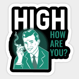 how are you? Sticker